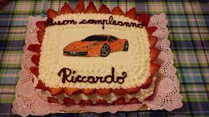 Torta Ferrari Torte Per Bambini Torte Dolci