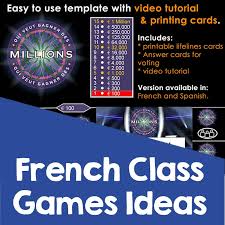 Teaching French Classroom Games Activities French Games For Kids Teaching French Online Games For Kids
