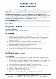 Maybe you would like to learn more about one of these? Mortgage Underwriter Resume Samples Qwikresume
