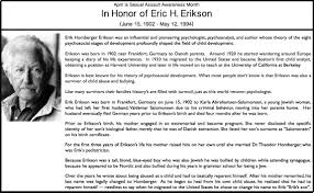 Eric Erickson Stages Of Development And Author Of The Eight Psychoso Erickson Stages Of Development Eriksons Stages Of Development Educational Psychology