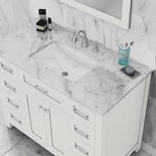 Maybe you would like to learn more about one of these? Alya Bath Norwalk 42 Inch Bathroom Vanity In White With Carrera Marble Top