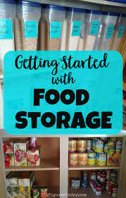 Getting Started With Food Storage- Building A 1-3 Month Supply (And Why You  Should) - Six Figures Under