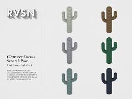 Sisal, used by many major carpet brands, will stand up to your cat's toughest play. Ravasheen S Claw Ver Cactus Cat Scratch Post