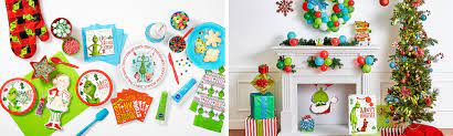Christmas now lasts six weeks? Grinch Christmas Decorating And Party Ideas Party City