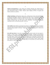 Save Water Lesson Plan Worksheet Water Lessons Reading Comprehension Texts Vocabulary Skills