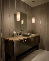 Modern bathroom pendant lighting shapes and sizes. 12 Beautiful Bathroom Lighting Ideas