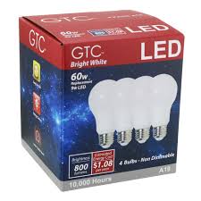 We did not find results for: Gtc Led 60 Watt A19 Bright White Light Bulbs Shop Light Bulbs At H E B