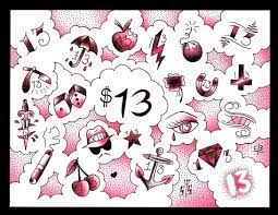 We will have $13 dollar and $31 dollar tattoos. Dollar Tattoo 13 Dollar Tattoos Vintage Tattoo