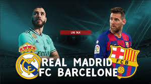 Real madrid win the first clásico of the season in the camp nou thanks to the goals of fede valverde, sergio ramos on penalty and modric #barçarealmadrid. Live Talk Real Madrid Barcelone Real Barca Lyon Saint Etienne Liga J 26 Youtube