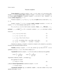 În matematică, numerele complexe au apărut ca soluții ale ecuațiilor de forma. Pdf 186 Numere Complexe Bilvanescu Alexandru Mirel Academia Edu