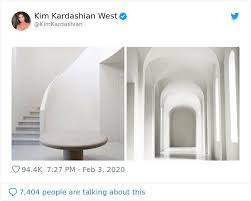 So far, the only glimpses of kim kardashian and kanye west's home have been shared in social media posts. Kim Kardashian Posts Photos Of Her Mansion And It S So Empty People Start Hilariously Roasting It Bored Panda