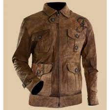 The Expendables 2 Jason Statham Distressed Leather Coat Is For Sale In Usa Uk Canada Australia Germany France Ashburn New York London Chicago Los Ange Jason Statham The Expendables