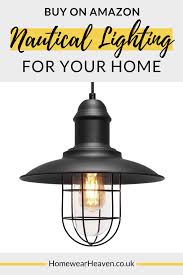 The coastal chic look isn't (always) about anchors and boat motifs. Nautical Coastal Lighting The Nautical Decor Store Nautical Lighting Marine Lighting Rustic Light Fixtures