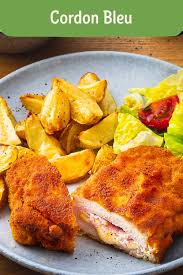 Klassisches Cordon Bleu Rezept Rezept Rezepte Kartoffelspalten Fleisch Gerichte