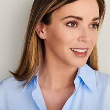 Miore Earrings Women studs Blue Topaz White Gold 9 Kt