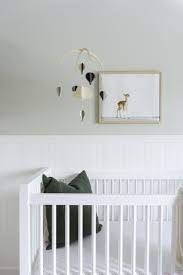 Simple Serene Nursery Beadboard Wall Baby Room Decor Kids Bedroom Walls