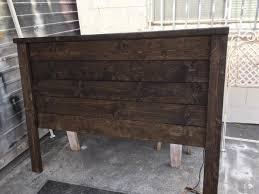 For more of a rustic feel i use several. Diy Project Rustic Wood Headboard Easy Build Under 40 With Only Sander And Screwdriver Youtube