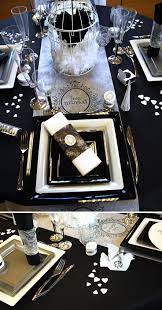 Table Mariage Noir Et Blanc Deco Table Arts Ephemeres Table Mariage Noir Et Blanc Table Mariage Noir Mariage Noir Et Blanc