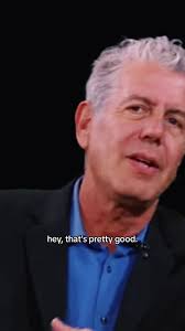 “Learning to like something so temporary… so fleeting…” Video Source:  Charlie Rose, Dec. 2014 • • • #anthonybourdain #bourdain #bourdaintok  #anthonybourdaintok #anthonybourdainapproved ...