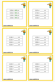 Umrechnung Von Langen Klasse 4 Mathiki De In 2020 Mathe Unterrichten Lernen Tipps Schule Mathematik 4