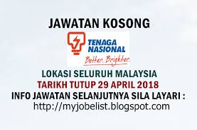 Jawatan yang diiklankan adalah jawatan kontrak di semua pejabat pentadbiran mara seluruh malaysia. Jawatan Kosong Tnb Malaysia 2020