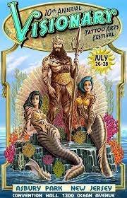Zimmerman on hand, the league of american wheelmen hold their annual national convention in asbury park (july 8). Visionary Tattoo Arts Festival July 2021 United States