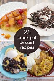 Crock pot dump cake recipes are easy to make and they taste amazing! 25 Easy Crock Pot Dessert Recipes Flour On My Face