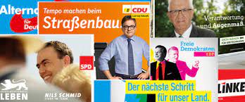 Sahra mirow, landessprecherin und spitzenkandidatin der linken. Wahlkampagnen