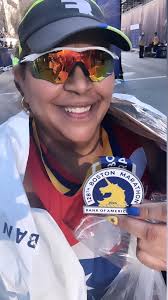 Felicitamos a nuestros atletas que completaron la edición 128 del maratón  de Boston 💙💛 Anthony Gordon