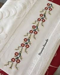 Zeliha Yilmaz Adli Kullanicinin Punto Cruz Panosundaki Pin Kanavice Havlular Kanavice Ornekleri