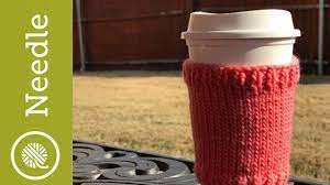 Some of the cozies below are cute, some are serious, some will make you smile but all of them are quick and easy. How To Knit Basic Cup Cozy Closed Captions Youtube