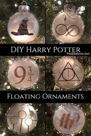 Diy Harry Potter Flotante Adornos Harry Potter Christmas Tree Harry Potter Ornaments Harry Potter Christmas Ornaments