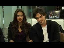 Star talks 'vampire diaries,' beauty and ian somerhalder by hannah orenstein stunning is the first word that comes to mind when describing the every day style of vampire diaries and perks of being a wallflower star nina dobrev. Itn Interview About Twilight Vampire Diaries With Paul Wesley Ian Somerhalder Nina Dobrev Youtube