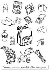 Deprem Cantasi Google Da Ara Okul Oncesi Dogal Afetler Okul