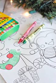 There's no better cure for cabin fever than printing and coloring our free coloring pages for kids. Free Printable Christmas Coloring Pages Crazy Little Projects