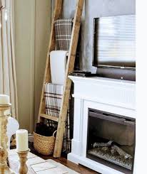 Lovely Farmhouse Style Wide Rung Ladders For Blankets In 5 Etsy French Country Decorating Farmhouse Style House Blanket Ladder Decor