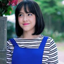 Artis peran yang juga penyanyi adhisty zara dalam jumpa pers di fx sudirman, jakarta pusat, sabtu (7/9/2019). Kenal Lebih Dekat Zara Jkt 48 Gadis Imut Pemeran Disa Adik Dilan