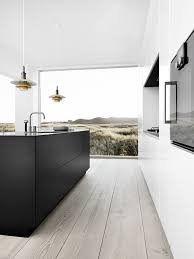 Black And White Modern House Design Form 45 Black Oak Form 6 White Kitchen By Multiform Minimalism Interior Minimal Interior Design Modern Kitchen Design