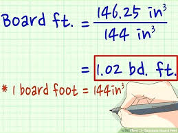Lumber Board Foot Chart Il4 Co