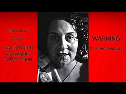 Māori Party political leader curses and rants