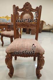 4 Seater Dining Table Honey Oak Finish Yt 256 Dining Chairs Luxury Dining Chair Wooden Dining Chairs