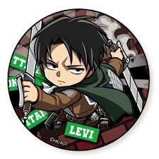 Several hundred years ago, humans were nearly exterminated by giants. Attack On Titan Tobidastyle Big Can Badge Levi A Anime Toy Hobbysearch Anime Goods Store