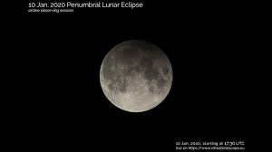Lunar eclipse, being one of them, is regarded as a significant celestial phenomenon. 10 Jan 2020 Penumbral Lunar Eclipse Online Observation Youtube