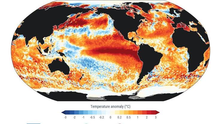 Oceanos batem recorde histórico de temperatura e Super El-Niño deve elevar  níveis a 'nunca vistos', alerta Copernicus | CNN Brasil