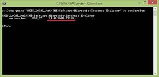 Get Ie Version From Command Line - Windows Forum
