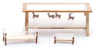A wood coffee table, for example, is often the piece that ties the room together and makes a space truly feel like a warm and cozy home. Coffee Table Kits In 3 Scales New Stewart Dollhouse Creations
