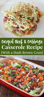 Put corned beef nuggets into the pineapple sauce. This Quick And Easy Corned Beef And Cabbage Casserole Recipe Has A Hash Brown Crust Th Beef Casserole Recipes Corned Beef Recipes Corned Beef Casserole Recipe