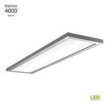 Buydirect provides comprehensive information about your query. Hampton Bay 48 In X 12 In Low Profile Selectable Led Flush Mount Ceiling Flat Panel Brushed Nickel Rectangle 4000 Lumens Dimmable 54325111 The Home Depot In 2021 Kitchen Light Fixtures