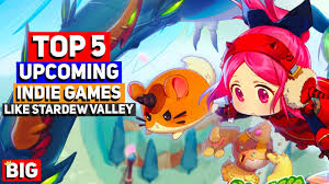Top 5 Best Upcoming Indie Games Like Stardew Valley Farming Indie Games Youtube