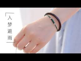 编手链 非常简单学不会来找我之diy中国结之金刚结精致好看送给你毕业的同学吧红苔 youtube ankle bracelets diy